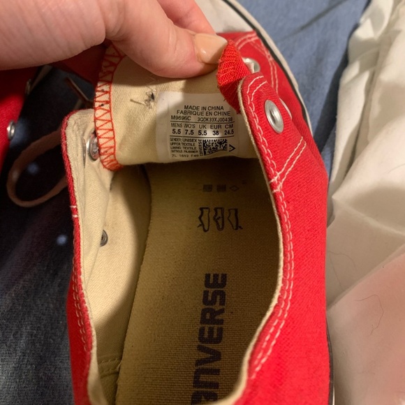 Red Converse - Picture 6 of 12